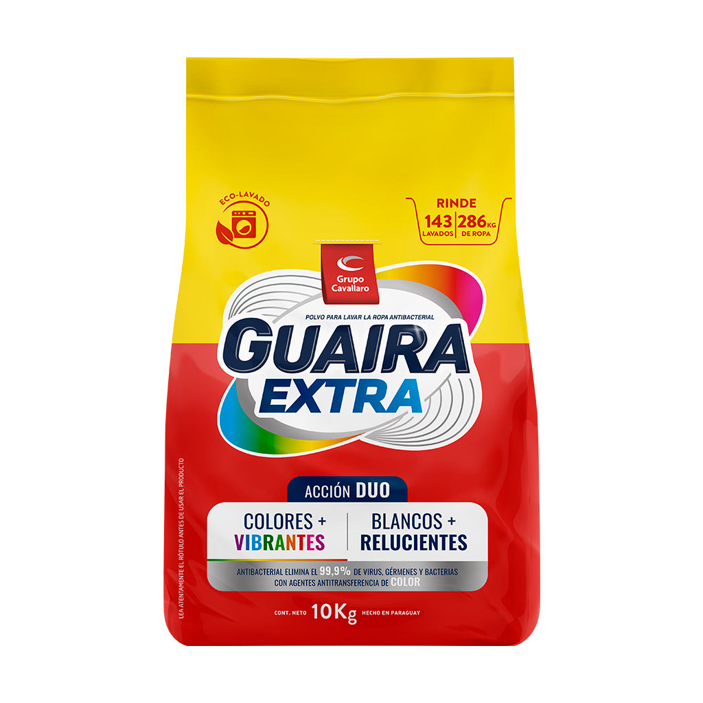 POLVO PARA LAVAR LA ROPA GUAIRA EXTRA ANTIBAC
