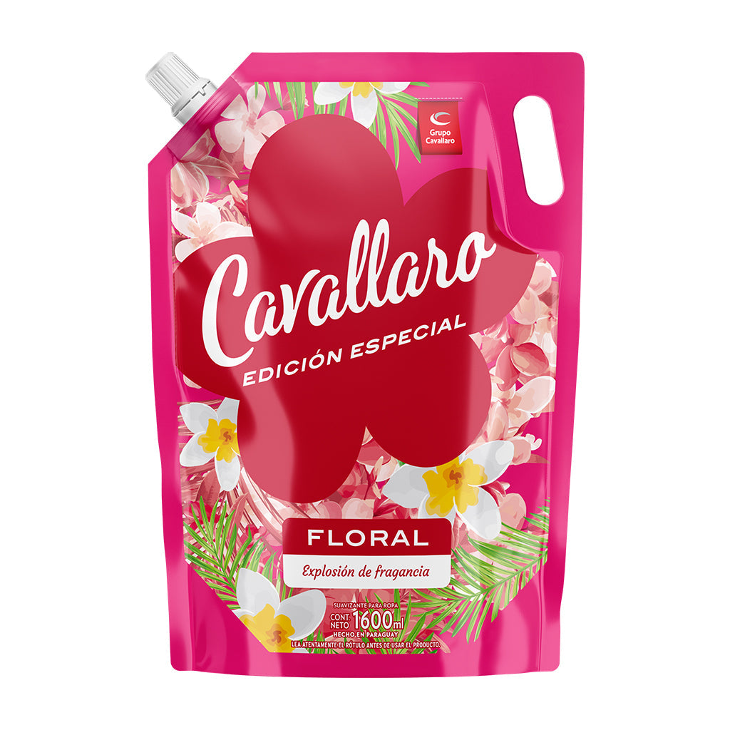 SUAVIZANTE PARA ROPAS CAVALLARO EDICION ESPECIAL - Doypack 1600ml - Floral