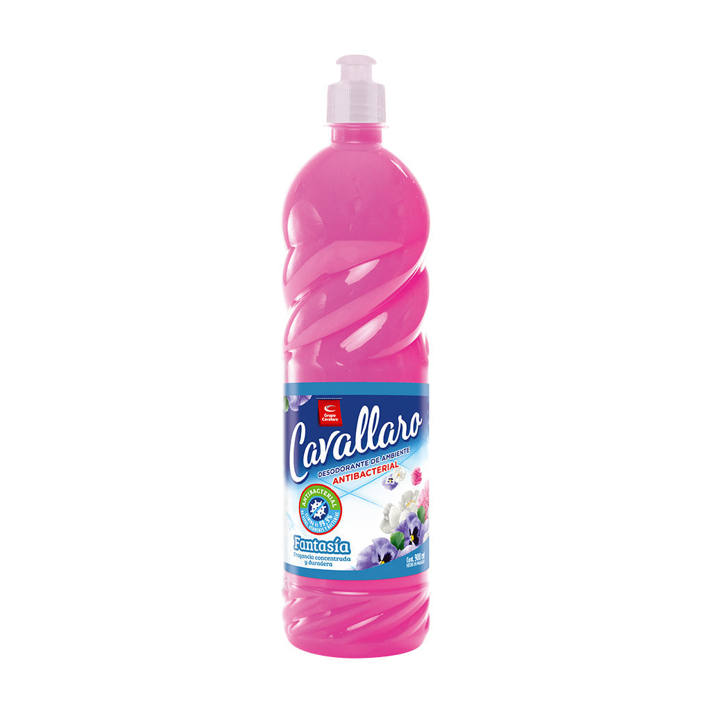 DESODORANTE DE AMBIENTE ANTIBACTERIAL CAVALLARO - Botella 900ml - Fantasía