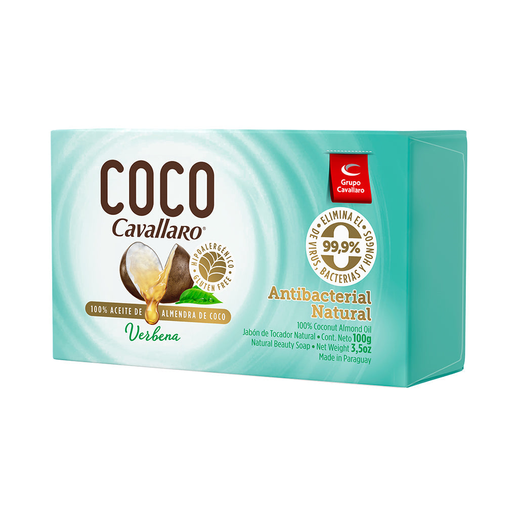 JABON DE TOCADOR COCO CAVALLARO - Estuche de 100 g - Verbena