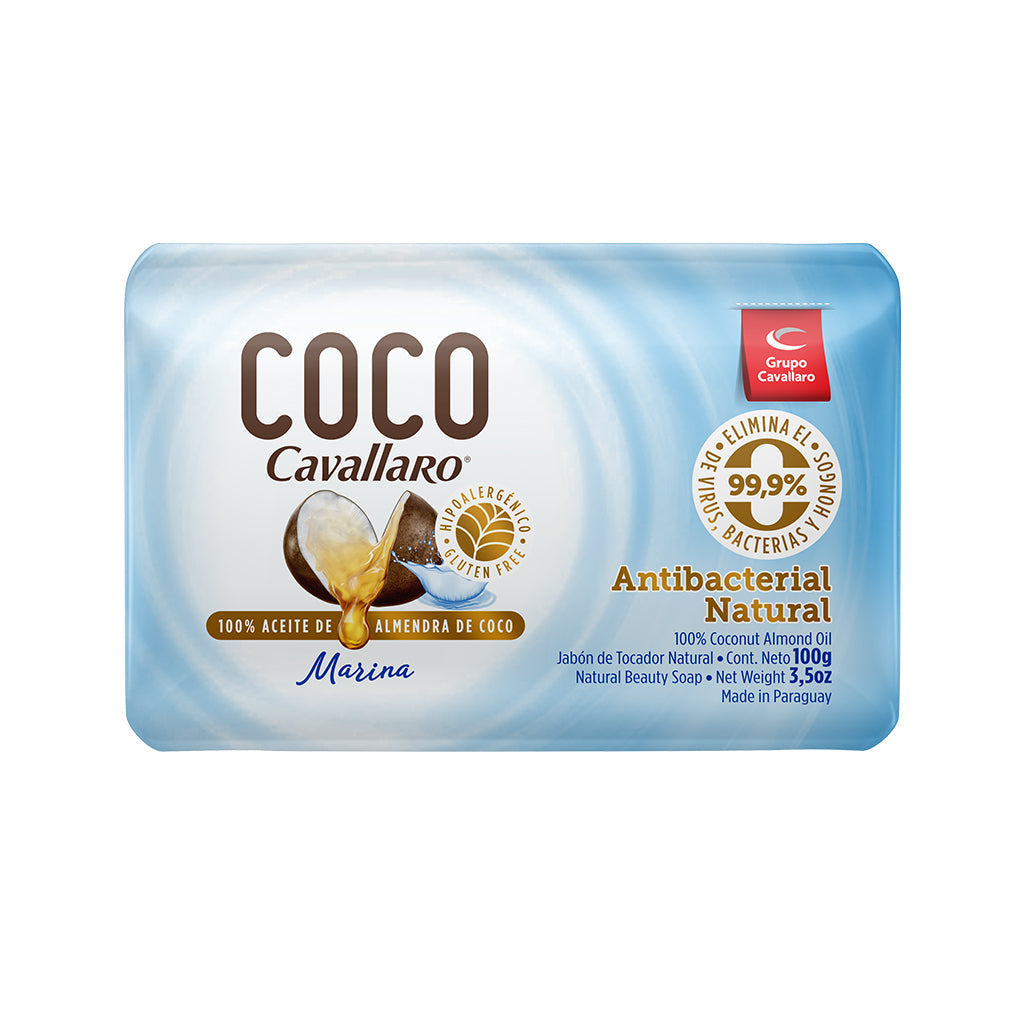JABON DE TOCADOR COCO CAVALLARO - Pastilla 100g - Marina