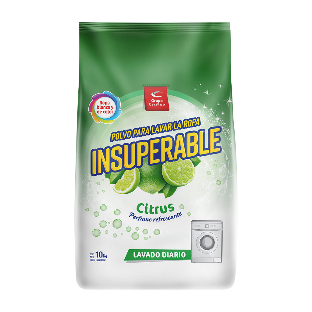 POLVO PARA LAVAR LA ROPA INSUPERABLE