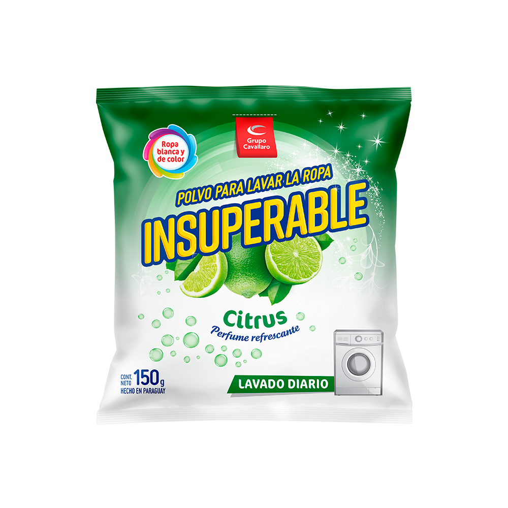 POLVO PARA LAVAR LA ROPA INSUPERABLE
