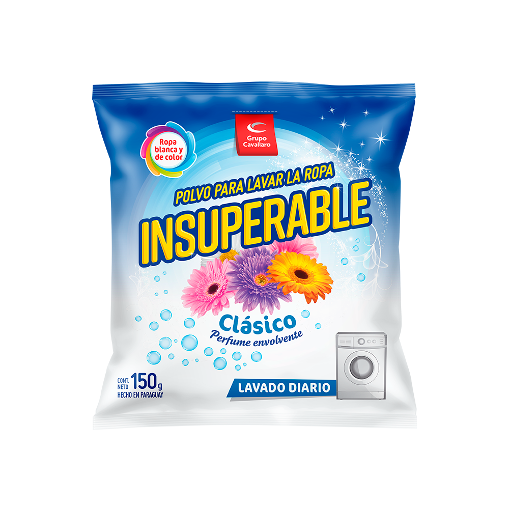 POLVO PARA LAVAR LA ROPA INSUPERABLE