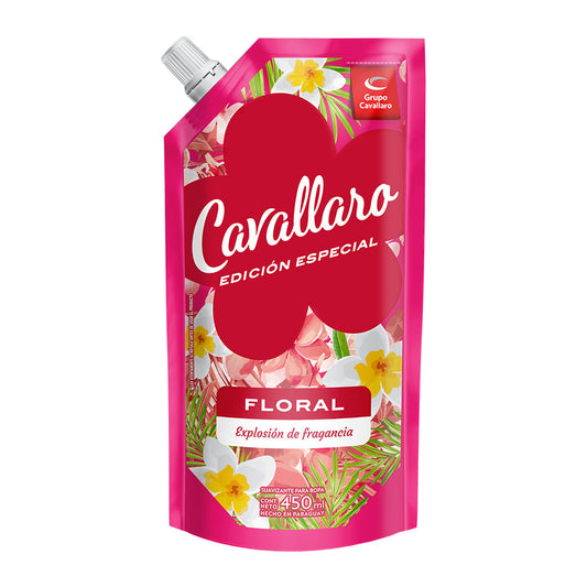SUAVIZANTE PARA ROPAS CAVALLARO EDICION ESPECIAL - Doypack 450ml - Floral