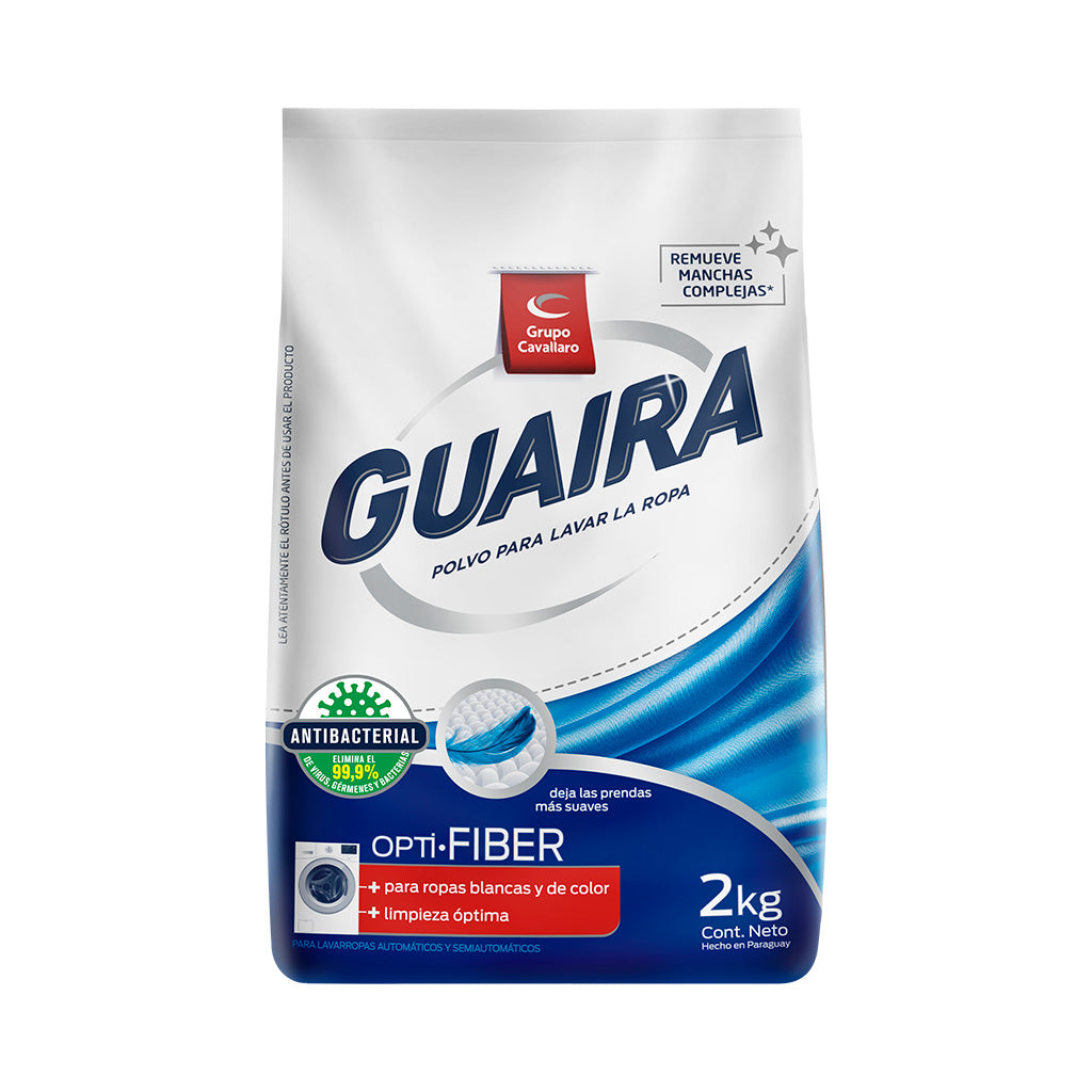 POLVO PARA LAVAR LA ROPA GUAIRA OPTI SYSTEM