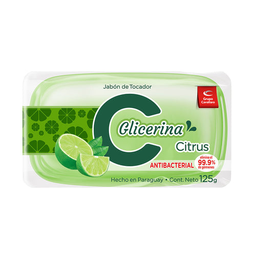 JABON DE TOCADOR C GLICERINA - Pastilla 125g - Citrus