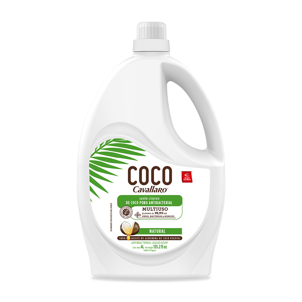 JABON LIQUIDO ANTIBACTERIAL "MULTIUSO" COCO CAVALLARO
