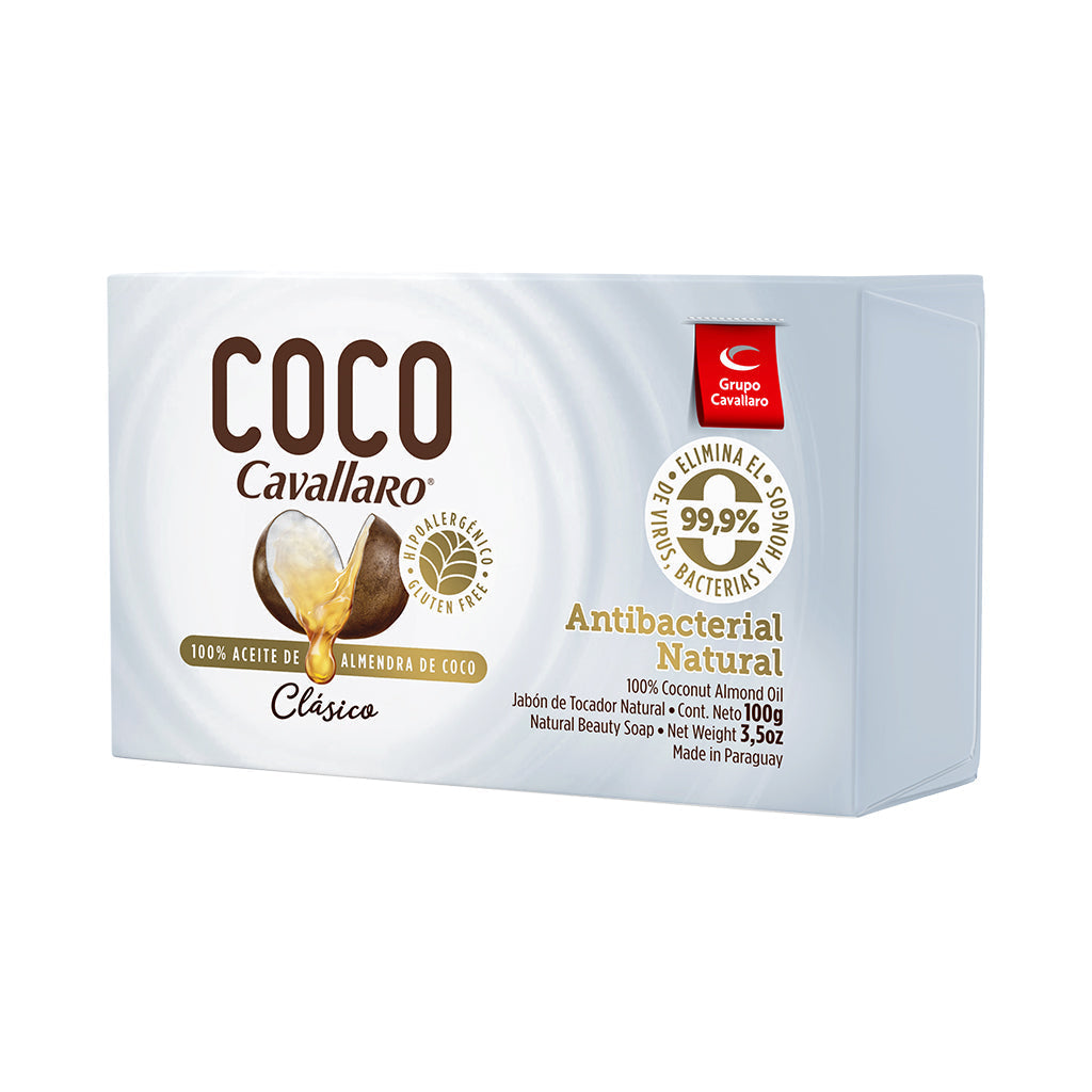 JABON DE TOCADOR COCO CAVALLARO - Estuche de 100 g - Clásico