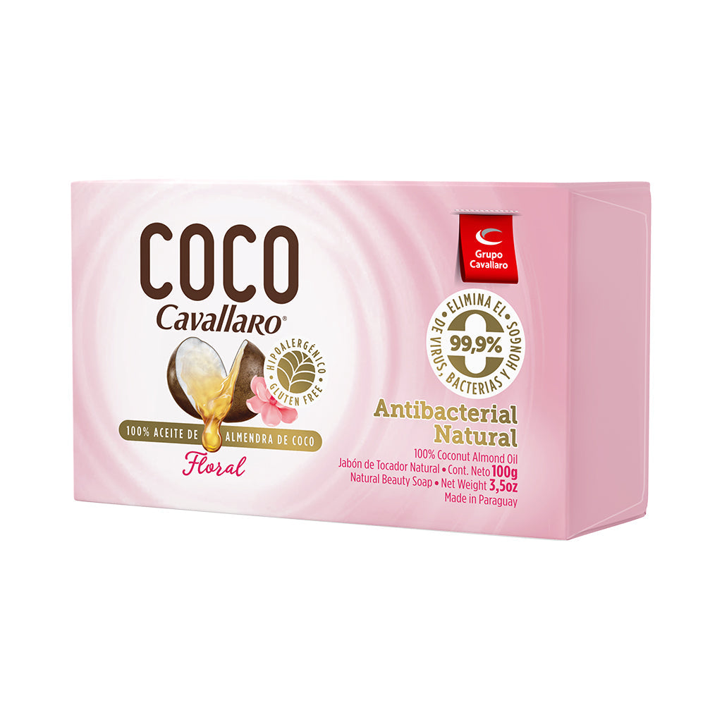 JABON DE TOCADOR COCO CAVALLARO - Estuche de 100 g - Floral