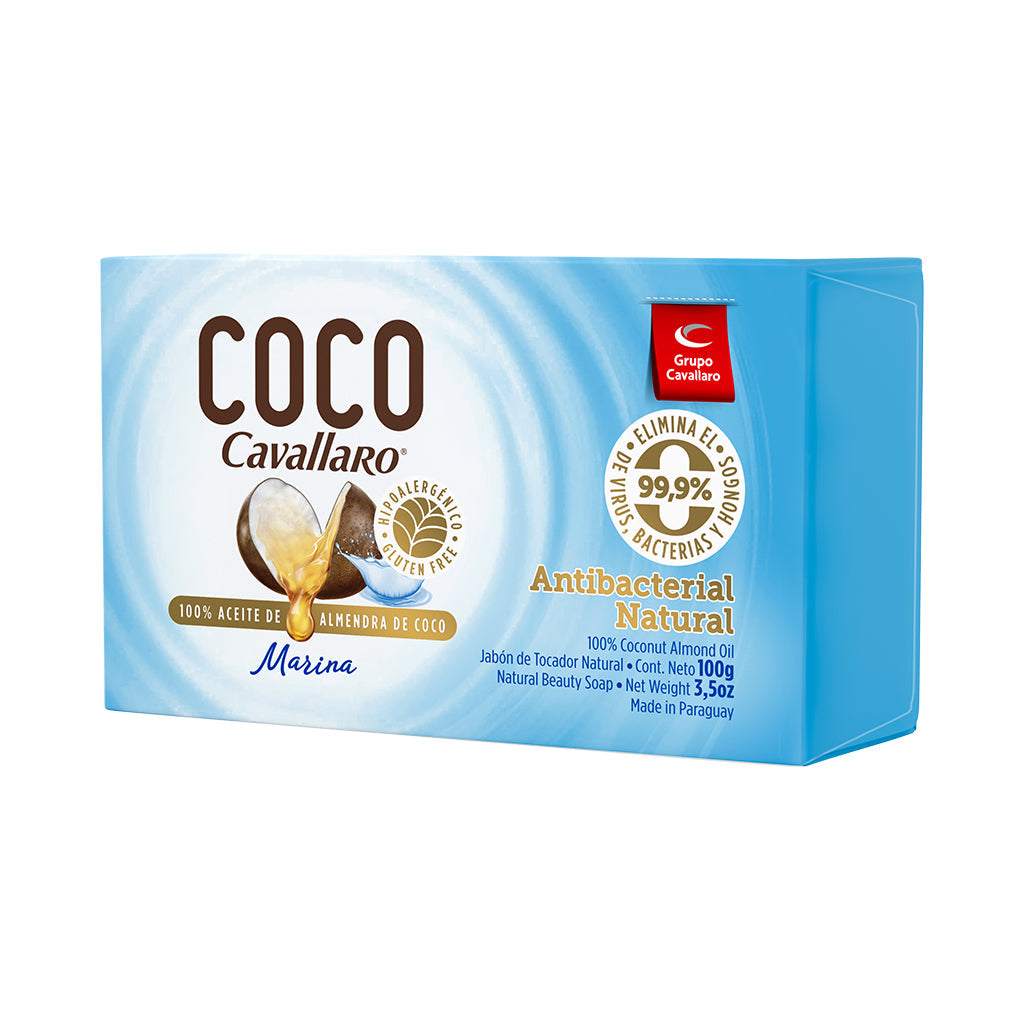 JABON DE TOCADOR COCO CAVALLARO - Estuche de 100 g - Marina