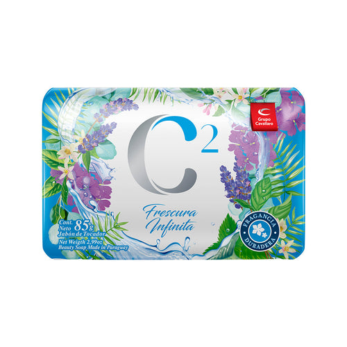 JABON DE TOCADOR C2 - Pastilla 85g - Frescura Infinita