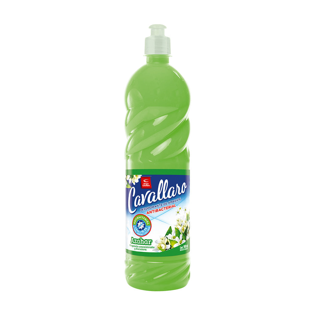 DESODORANTE DE AMBIENTE ANTIBACTERIAL CAVALLARO - Botella 900ml - Azahar