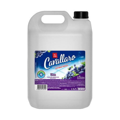 DESODORANTE DE AMBIENTE ANTIBACTERIAL CAVALLARO - Bidón de 5L - Uva
