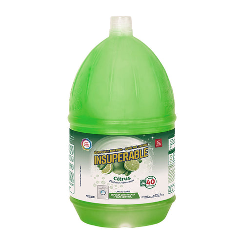 LÍQUIDO PARA LAVAR ROPA INSUPERABLE - Bidón de 4L - Citrus