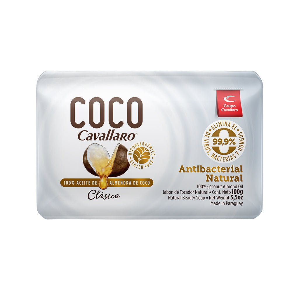 JABON DE TOCADOR COCO CAVALLARO - Pastilla 100g - Clásico