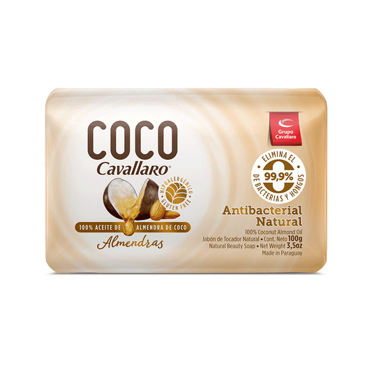 JABON DE TOCADOR COCO CAVALLARO - Pastilla 100g - Almendras
