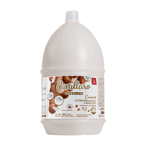 SUAVIZANTE PARA ROPAS CAVALLARO PREMIUM - Bidón de 4L - Coconut