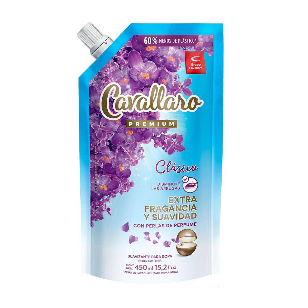 SUAVIZANTE PARA ROPAS CAVALLARO PREMIUM