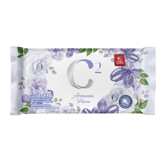 JABON DE TOCADOR C2 - Tripack 3 x 130g - Armonía Pura