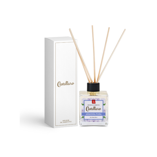 DIFUSOR AMBIENTE CAVALLARO - Frasco 100ml - Armonía Pura