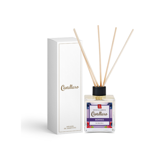 DIFUSOR AMBIENTE CAVALLARO - Frasco 100ml - Berries