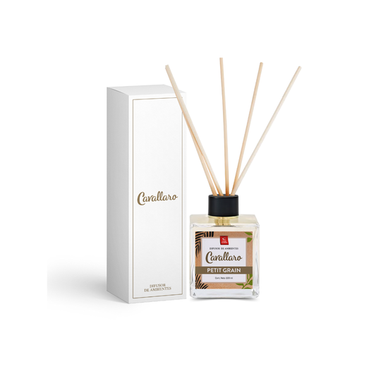 DIFUSOR AMBIENTE CAVALLARO - Frasco 100ml - Petit Grain