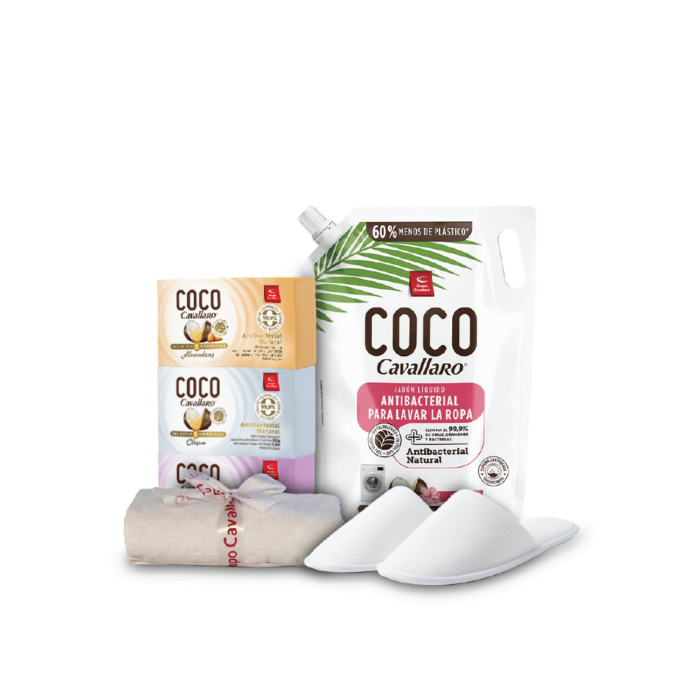 COMBO TOALLA HOTELERA - KIT - Almendras