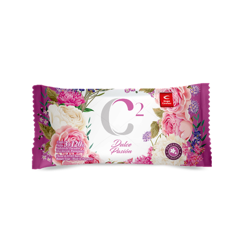 JABON DE TOCADOR C2 - Tripack 3 x 120g - Dulce Pasión