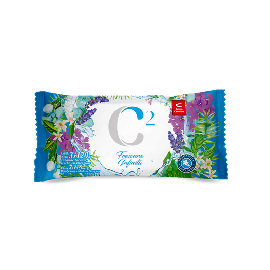 JABON DE TOCADOR C2 - Tripack 3 x 120g - Frescura Infinita