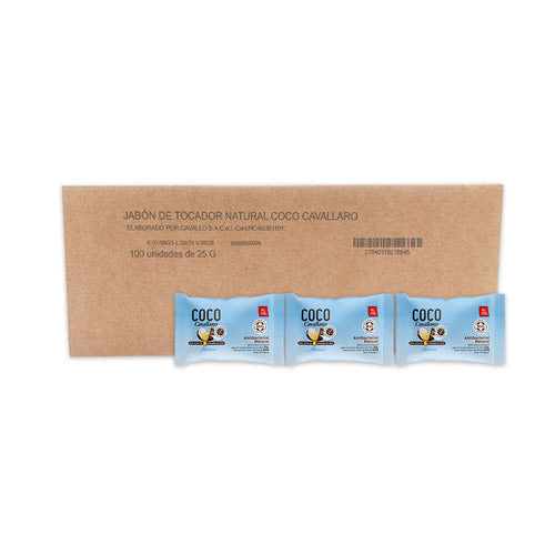 JABON DE TOCADOR COCO CAVALLARO - Caja de 100 x 25g - Marina