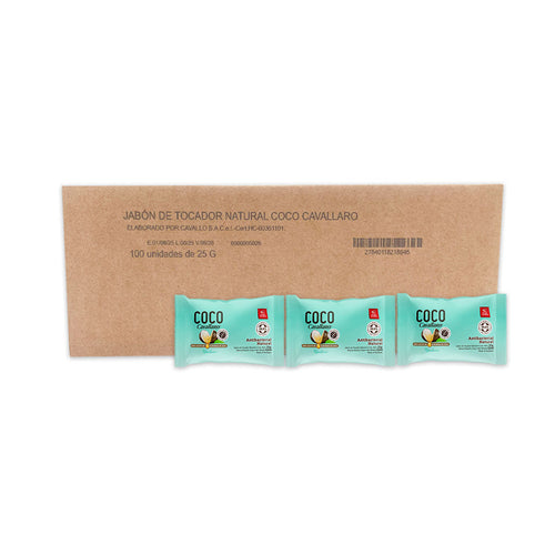 JABON DE TOCADOR COCO CAVALLARO - Caja de 100 x 25g - Verbena