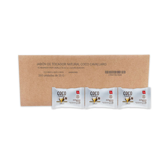 JABON DE TOCADOR COCO CAVALLARO - Caja de 250 x 25g - Clásico
